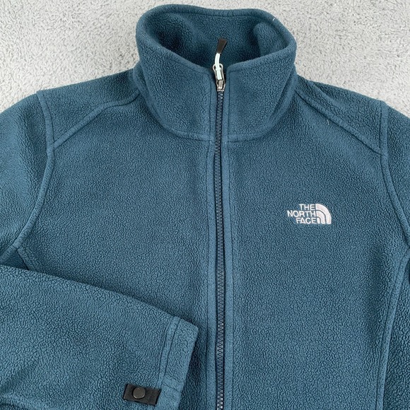 The North Face Jackets & Blazers - North Face Jacket Womens Medium Blue Full Zip Fleece FlashDry Outdoor Hiking